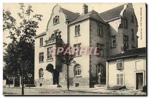 Cartes postales Chateau Salins Tribunal cantonal