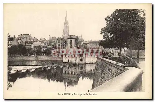 Ansichtskarte AK Metz Barrage de la Pucelle