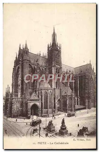Cartes postales Metz La Cathedrale