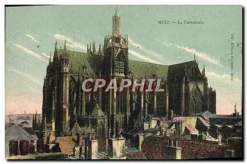Cartes postales Metz La Cathedrale