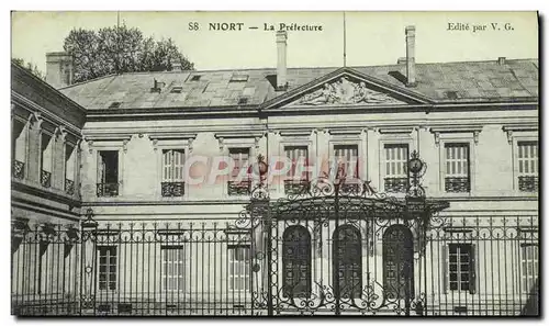 Cartes postales Niort La Prefecture