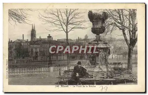 Cartes postales Niort La Place De La Breche