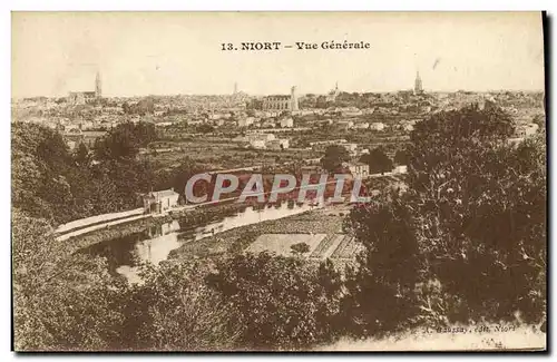 Cartes postales Niort Vue Generale