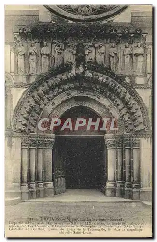 Cartes postales Thouars Magnifique Eglise Saint Medard
