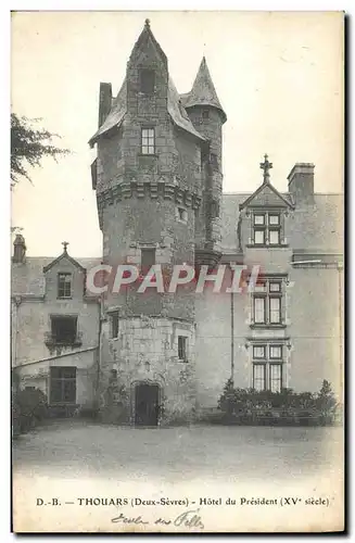 Cartes postales Thouars Hotel Du President