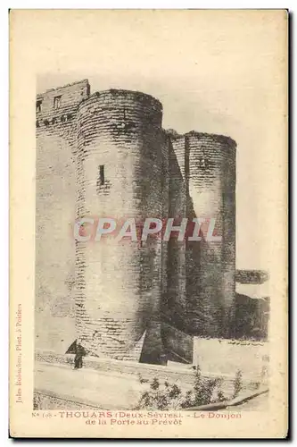 Ansichtskarte AK Thouars Le Donjon De La Porte Au Prevot