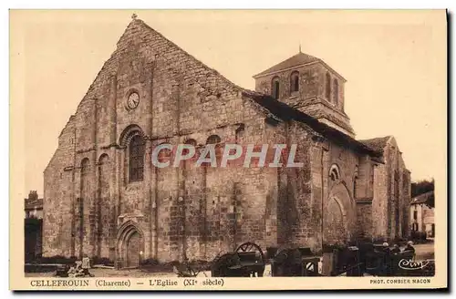 Cartes postales Cellefrouin l'Eglise