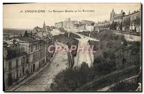 Ansichtskarte AK Angouleme Le Rempart Desaix Et Les Rotondes