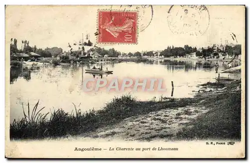 Cartes postales Angouleme La Charente Au Port De Lhoumeau