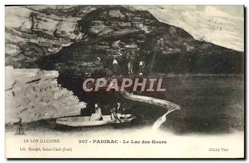 Cartes postales Le Lot Illustere Padirac Le Lac Des Gours