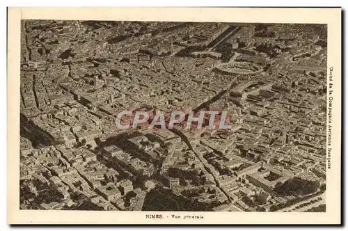 Cartes postales Nimes Vue Generale