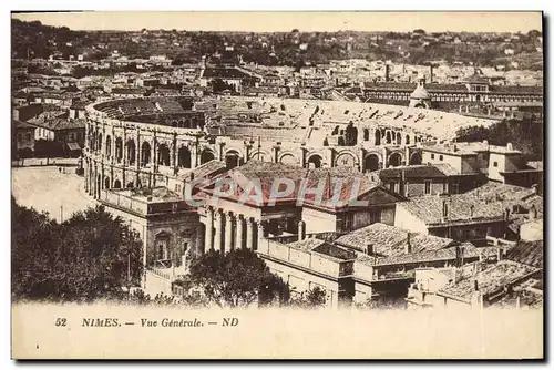 Cartes postales Nimes Vue Generale