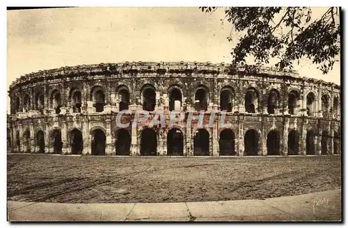 Ansichtskarte AK La Douce France Nimes Les Arenes