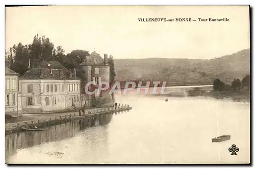 Cartes postales Villeneuve Sur Yonne Toue Bonneville