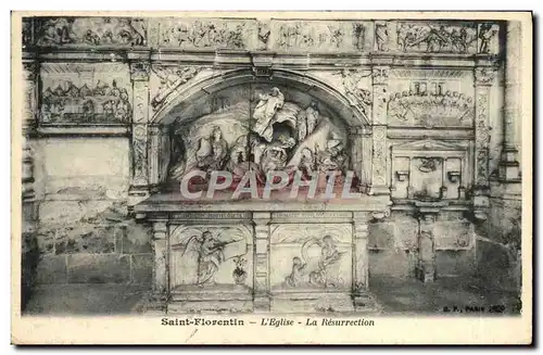 Cartes postales Saint Florentin L&#39Eglise La Resurrection