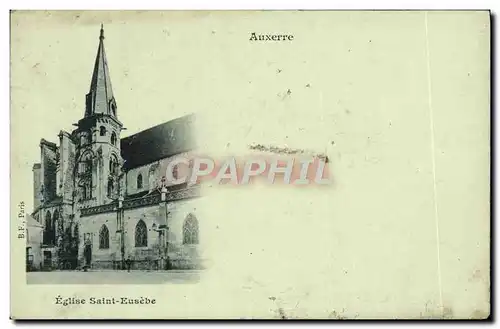 Cartes postales Auxerre Eglise Saint Eusebe