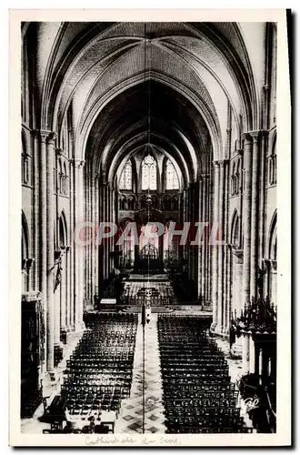 Cartes postales Sens La Cathedrale La Grande Nef