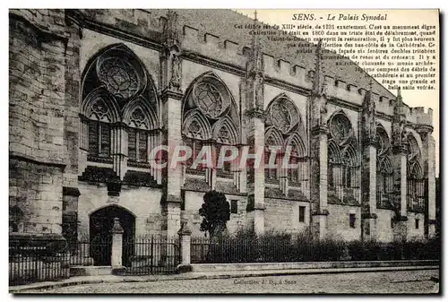 Cartes postales Sens Le Palais Synodal