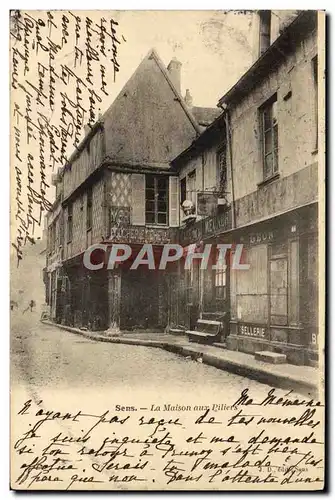 Cartes postales Sens La Maison Aux Piliers