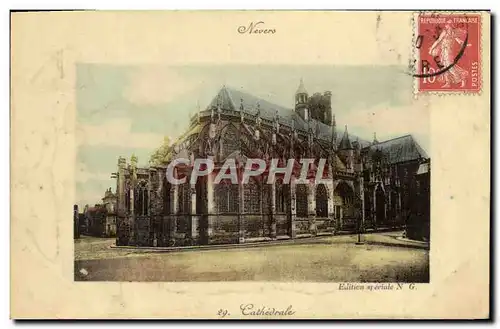 Cartes postales Nevers Cathedrale