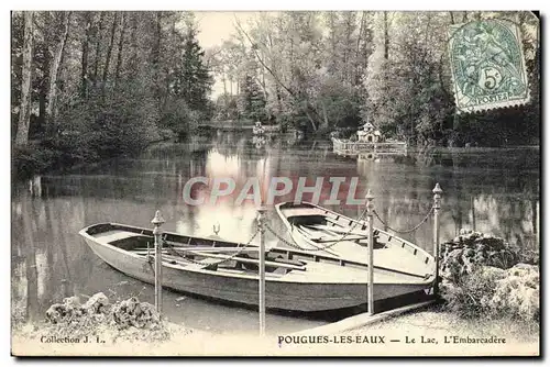 Cartes postales Pougues Les Eaux Le Lac L&#39Embarcadere