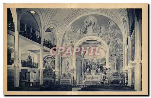 Ansichtskarte AK Chapelle Des Filles De La Charite Le Chapelle Des Apparitions Vue de trois quarts