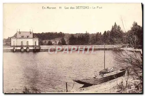 Ansichtskarte AK En Morvan Lac Des Settons Le Port