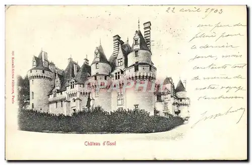 Cartes postales Chateau d&#39Usse