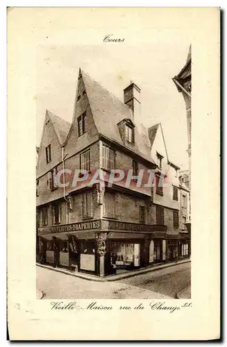 Cartes postales Tours Vieille Maison rue Du Change