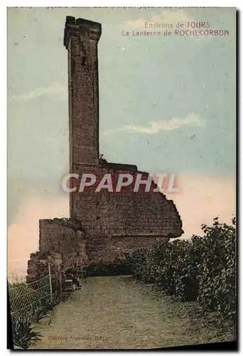 Ansichtskarte AK Environs De Tours La Lanterne De Rochecorbon