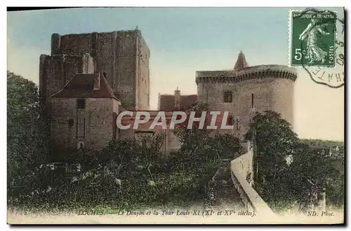 Cartes postales Loches Le Donjon Et La Tour Louis XI