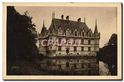 Cartes postales La Douce France Chateaux De La Loire Chateau d&#39Azay Le Rideau