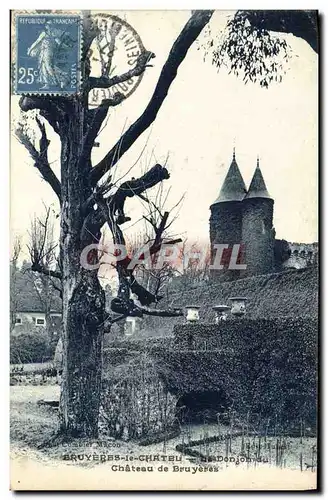 Cartes postales Bruyeres Le Chateau Chateau De Bruyeres