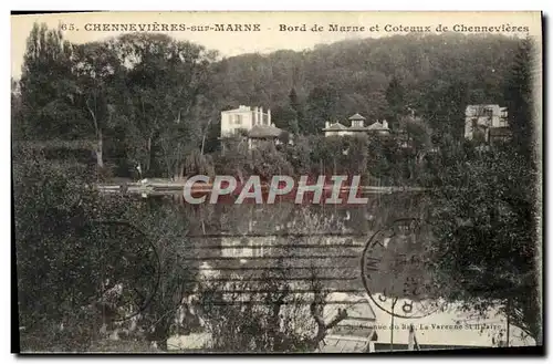 Cartes postales Chennevieres Sur Marne Bord De Marne Et Coteaux De Chennevieres