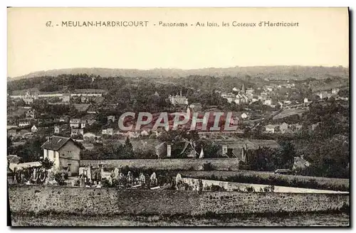 Cartes postales Meulan Hardricourt Panorama Les Coreaux