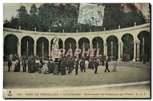 Ansichtskarte AK Parc De Versailles La Colonnade Enlevement De Proserpine Par Pluton