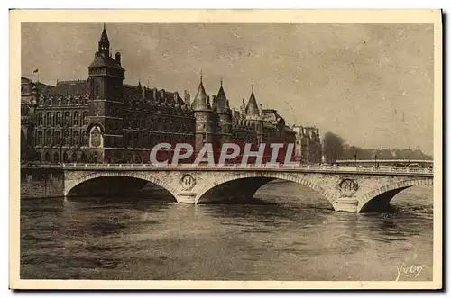 Ansichtskarte AK Paris En Flanant Le Palais pont au change Conciergerie