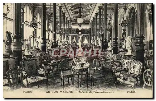 Cartes postales Paris Au Bon Marche Galerie De l&#39Ameublement