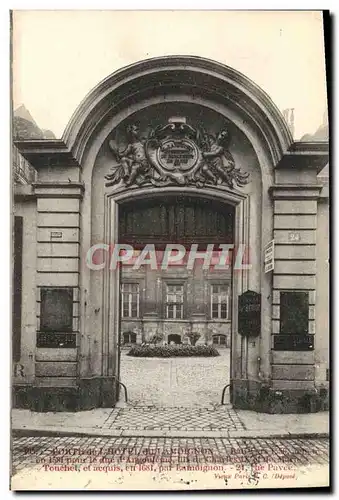 Cartes postales Paris De l&#39Hotel dit Lamoignon