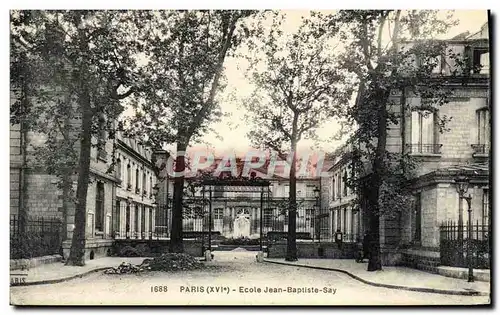 Ansichtskarte AK Paris Ecole Jean Baptiste Say