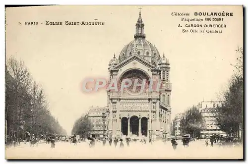 Ansichtskarte AK Paris Eglise Saint Augustin Chicoree Boulangere