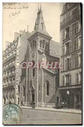 Cartes postales Paris Eglise Saint Francois De Sales
