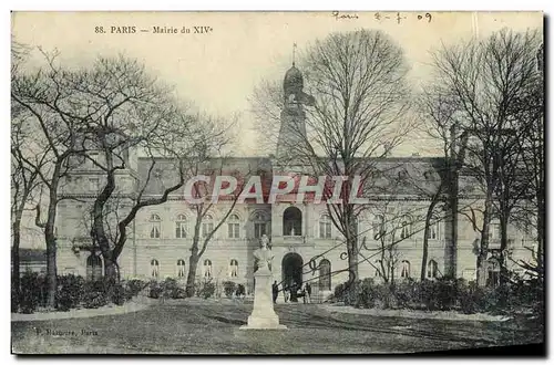 Cartes postales Paris Mairie Du 14eme