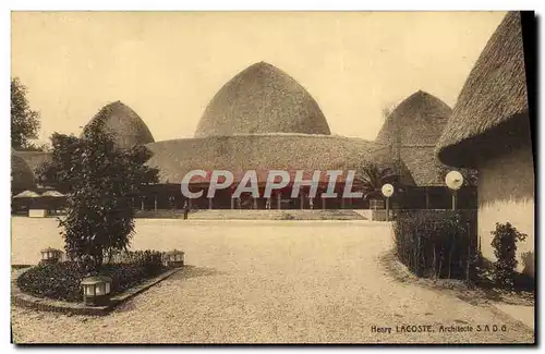 Ansichtskarte AK Exposition Coloniale De Paris Pavillon d&#39Honneur Du Congo Belge