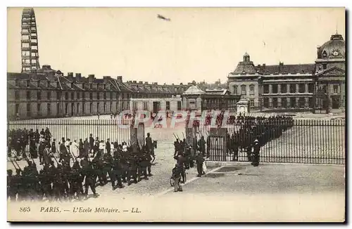 Ansichtskarte AK Paris L&#39Ecole Militaire Militaria