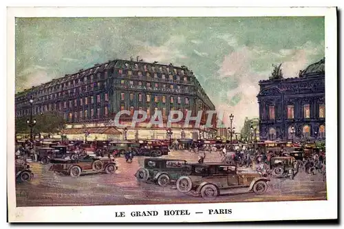 Cartes postales Le Grand Hotel Paris