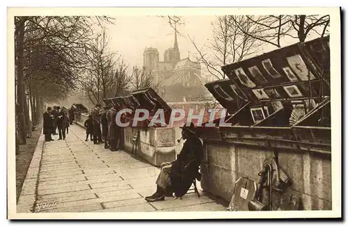 Ansichtskarte AK Paris En Flanant Les Bouquinistes Du Quai De La Tournelle Bouquiniste