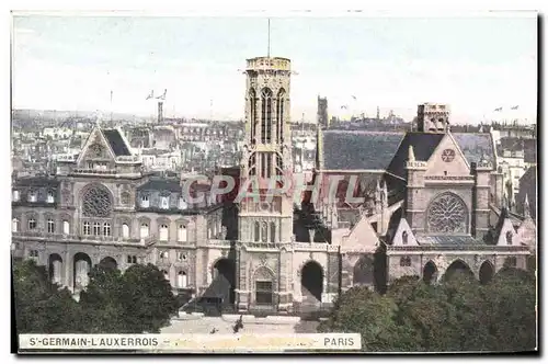 Cartes postales St Germain L&#39Auxerrois Paris