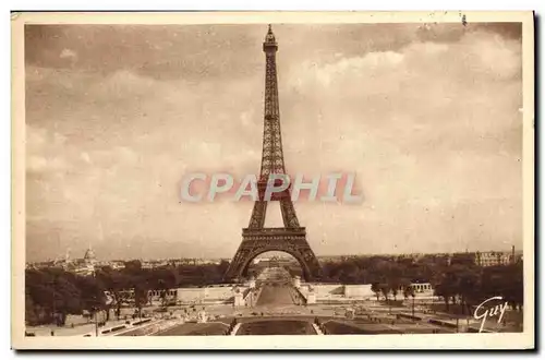 Ansichtskarte AK Paris Et Ses Merveilles La Tour Eiffel