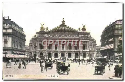 Cartes postales Opera Paris